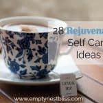 Self care strategies to fit into your busy life.