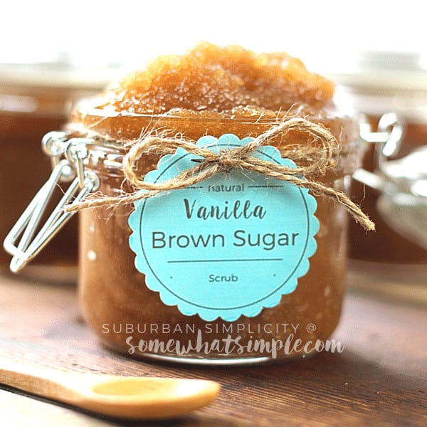 Vanilla brown sugar scrub recipe
