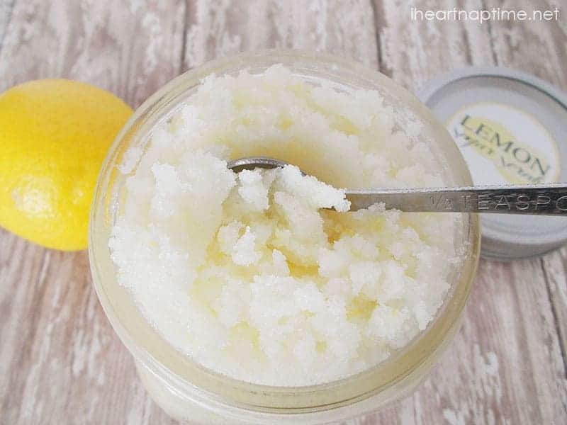 Lemon sugar scrub recipe