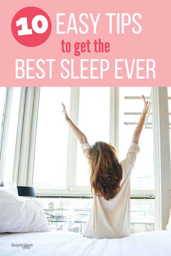 Getting a good night's sleep is a huge part of healthy living. Insomnia remedies and easy tips to help you get a good night's rest. #sleep #healthyliving