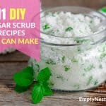 Sugar Scrub Recipes you can make tonight for soft, exfoliated skin.