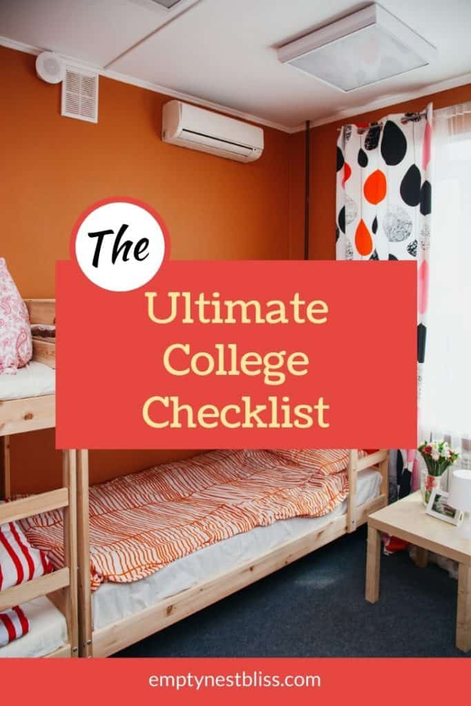 What should you put on your ultimate college packing list?  Here's what you'll need for your first year living away at college!