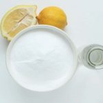 baking soda lemon vinegar natural cleaning products homemade