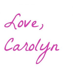 Love, Carolyn