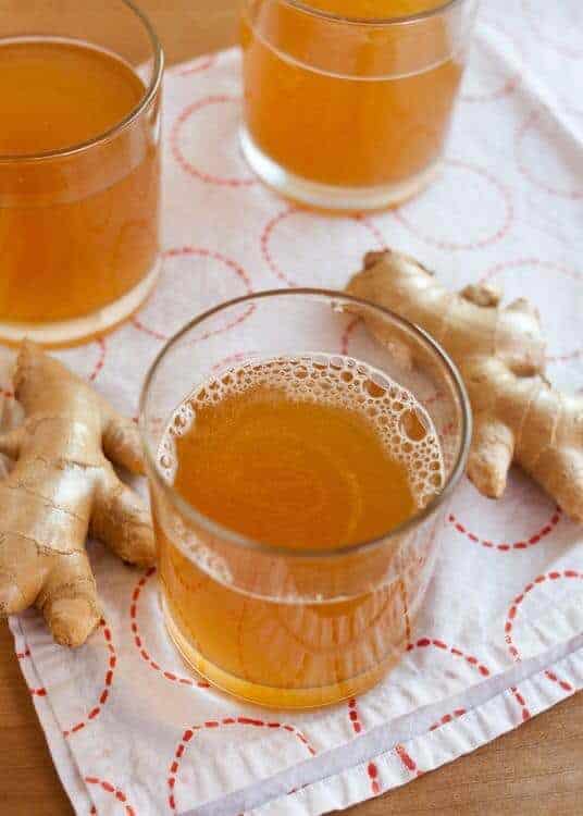 ginger kombucha is excellent for a healthy gut
