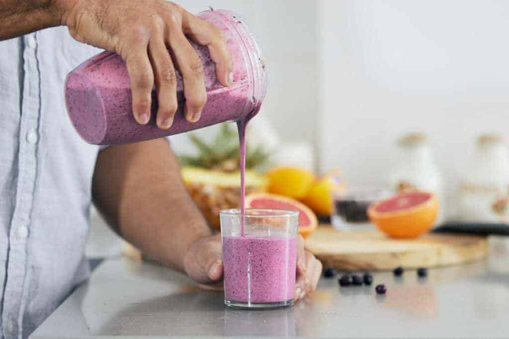 healthy smoothie for a liquid diet